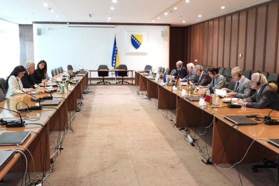 Predsjedavajući Doma naroda dr. Dragan Čović održao sastanak s ambasadorima Quinte i šefom Delegacije EU u BiH
